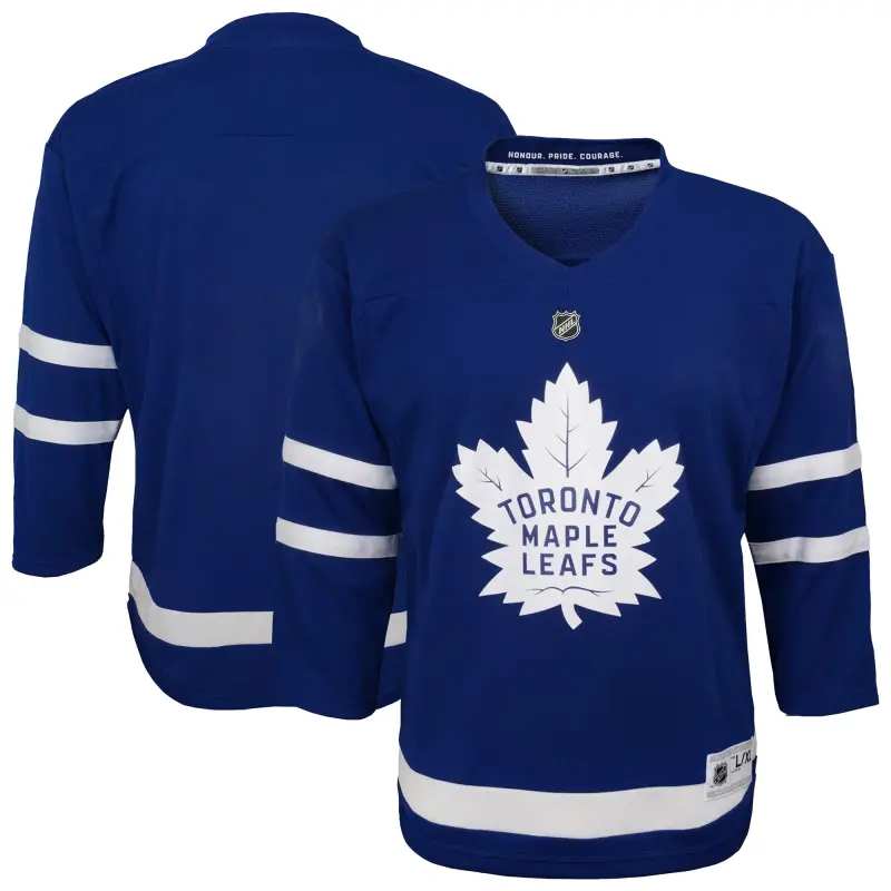 toronto maple leafs replica home jersey - youth