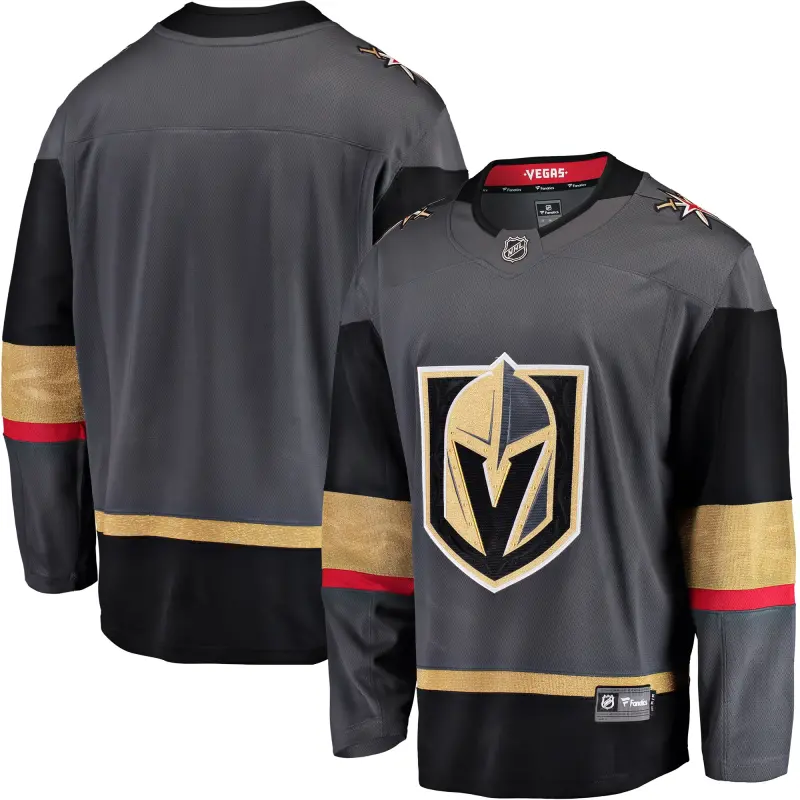 men8217s fanatics gray vegas golden knights breakaway alternate jersey