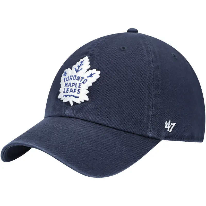 men8217s 821747 navy toronto maple leafs team clean up adjustable hat