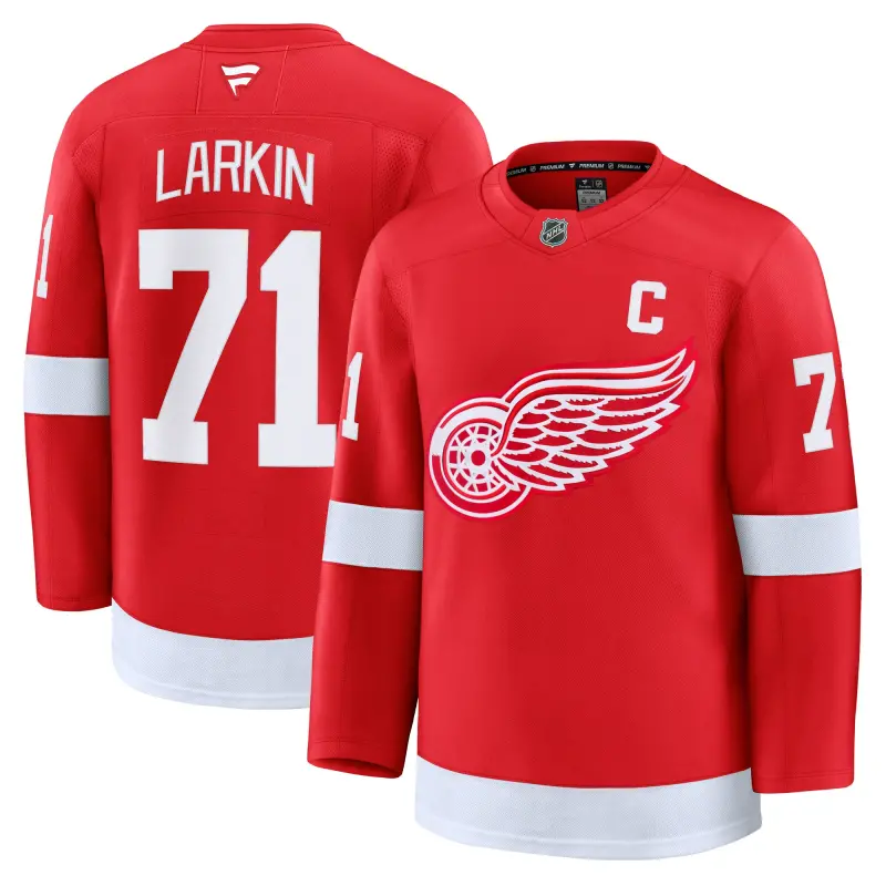 men8217s fanatics dylan larkin red detroit red wings home premium jersey