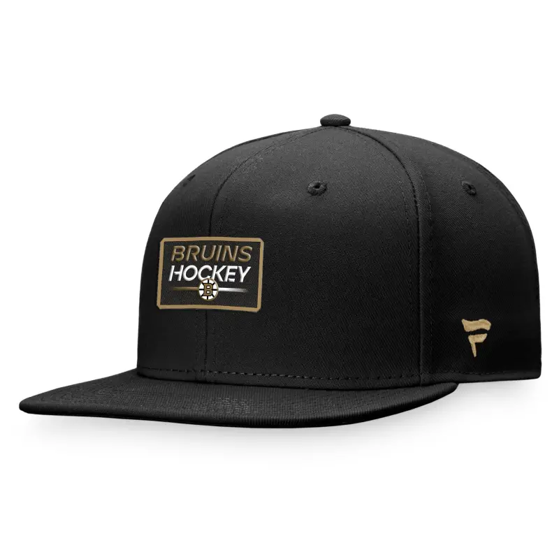 boston bruins pro prime flat brim snapback - unisex