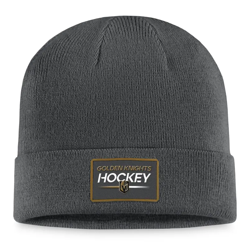 vegas golden knights pro prime cuffed beanie - unisex